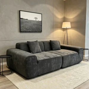 Modern Sofa Factory Direct Upholstered Living Room Furniture Vacuum Packed Couch OEM ODM Manufacturer for Global Buyers