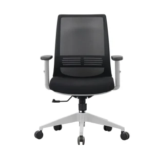 Modern Solid Back Mesh Staff Office Chair Height Adjustable Swivel Rolling Ergonomic Computer Desk Chair School Office Home
