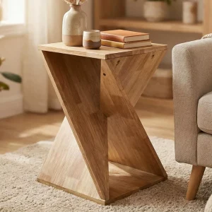 Modern Solid Wood Coffee Table for Home Use