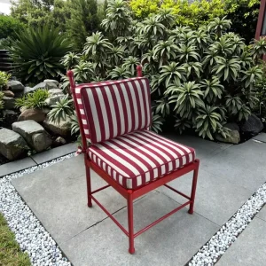 Modern Stainless Steel Banquet Chairs for Outdoor Events Garden Hotels and Dining Halls Metal Furniture