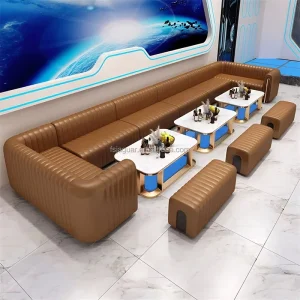 Modern Stainless Steel Bar Furniture with Durable Eco Friendly Design for Home Bar Gym Basement Use