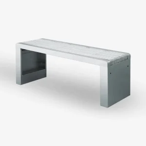 Modern Stainless Steel Bench Seats for Outdoor Commercial Use for Patio Park Hospital School
