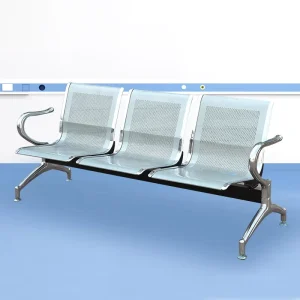 Modern Stainless Steel Clinic Waiting Chairs for Hospital Airport Hotel Mall School Waiting Areas