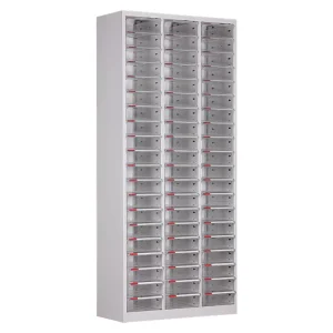 Modern Stainless Steel Filing Cabinet Storage with Multiple Drawers for Office School Bedroom Use