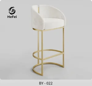 Modern Stainless Steel High Bar Stools for Home Bar & Hotel Use Outdoor Dining Benches