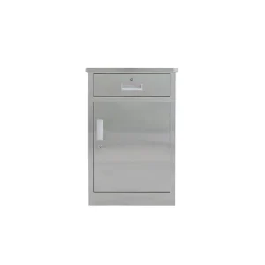 Modern Stainless Steel Medical Bedside Lockable Cabinet for Hospital Patient Home Office Warehouses Use
