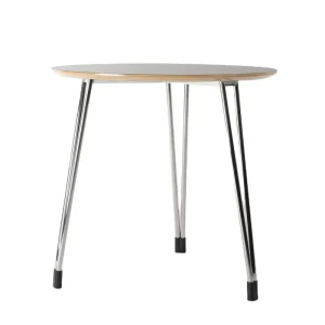 Modern Stainless Steel Mini Round Dining Coffee Table for Villa Home Bar
