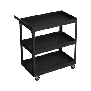 Modern Stainless Steel Workshop Mobile Garage Car Repair Tool Rolling Trolley Storage Organizer with Drawer