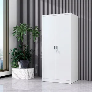 Modern Steel Filing Cabinet Durable Lockable Space Saving Office Storage for Workshop