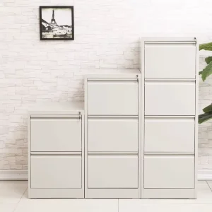 Modern Steel Filing Cabinet with Quick-lock Hanging File Multi-drawer Design for Office Commercial Use