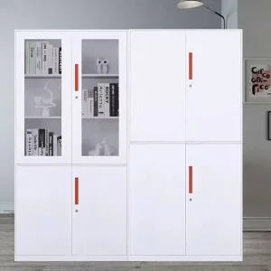 Modern Steel Lockable File Cabinet Space Saving Design for Home Office School Commercial Use Factory Direct