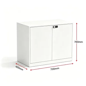 Modern Steel Lockable Filing Cabinet with Code Lock Durable Large Capacity for Office Home Hotel Living Room Hospital