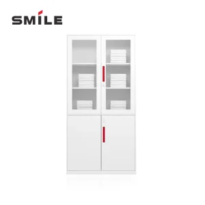 Modern Steel Office Filing Cabinet with Double Doors Large Capacity Durable for Outdoor & Dining Use