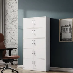 Modern Steel Office Filing Cabinet with Key Lock Modular Design Large Capacity for Bedroom & Outdoor Use