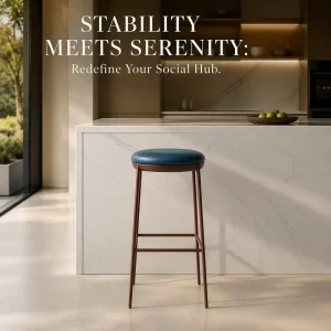 Modern Steel Sandbar Chair Durable Water Resistant for Restaurant Dining