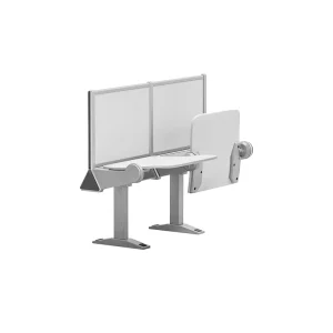 Modern Steel Student Folding Desk Chair Set Kids Furniture School Nursery Theater Style Durable Metal Home Office 3 Year