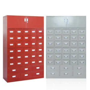 Modern Steel Traditional Chinese Medicine Cabinet Metal Pharmacy Locker Cabinet Drawers for Hospital Use