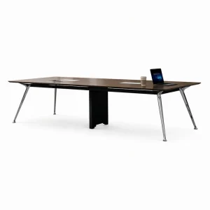 Modern Steel Wood Conference Table 2800*1400*750mm for Collaborative Meeting Room Customizable in Various Colors
