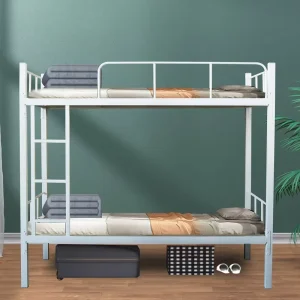 Modern Student Optimized Flat Pack Steel Bunk Bed Knock Down Structure Wall Bed for Dormitory Bedrooms Optimized for Schools