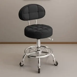 Modern Style Barber Chair with Comfortable Leather Seat High Quality Durable Steel Furniture for Beauty Salon & Barber Shop