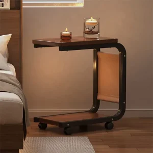 Modern Style Coffee Laptop Side Table for Living Room Sofa