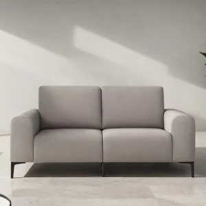 Modern Style Double Three Seater Leather Modular Sectional Sofa Comfortable Fabric for Living Room Entry Mall School