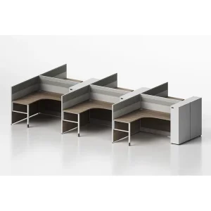 Modern Style Employee Office Worktable Desk Modern Office Modular Set Cubicle Frame Furniture Workstations Desk Partition