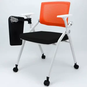 Modern Style Ergonomic Office Chair Conference Room Plastic Folding Chair Furniture