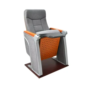 Modern Style Fabric Chair and Table for Conference Hall Foldable Theatre Furniture by Manufacturer