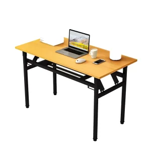 Modern Style Foldable Computer Desk Easy Assembly Office Study Conference Training Table Direct Factory Supply