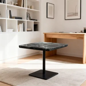 Modern Style High Class Restaurant Marble Dining Table Hotel Cafe Theme Restaurant