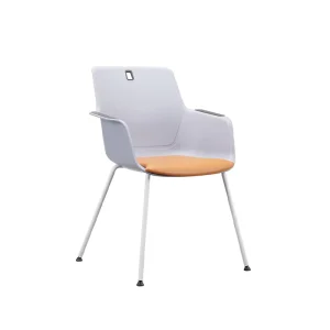 Modern Style Luxury Plastic Office Chairs for Restaurant Dining Room Garden Cafe and Waiting Room