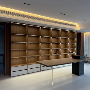 Modern Style Modular Office and Garage Storage Cabinet with Drawers and Shelves