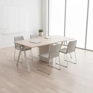 Modern Style Office Furniture Particle Board Material Office Conference Table Suitable for Office Building