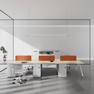 Modern Style Office Furniture Set Soundproof Conference Table Computer Desk Office Booth for Hospital and Office Use