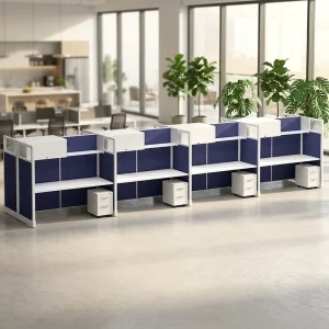 Modern Style Office Partition Divider Custom Cubic Office Table Partition Combination Aluminum Office Partition Profiles
