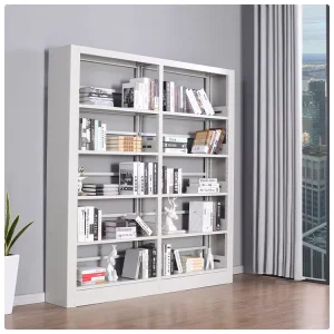 Modern Style Steel Bookshelf Reading Metal Bookshelf Bookcase Suitable for Offices and Libraries