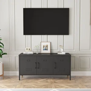 Modern Style Steel Convertible TV Stand Eco Friendly 60-64in Home Furniture Living Room Bedroom Dining Hotel