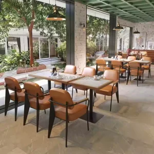 Modern Style Wood KTV Tables and Chairs for Hotels Bars Dessert Shops Coffee Restaurants