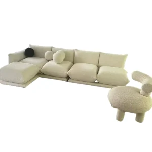 Modern Stylish Design Extendable Apartment Sofa Set Office Contract Furniture Living Room Sofa