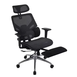 Modern Swivel Executive Office Chair Ergonomic Mesh with Adjustable Height Footrest Durable