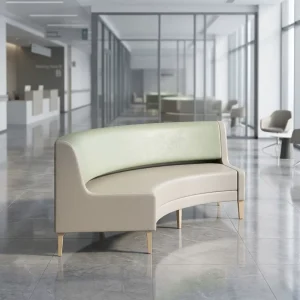 Modern Synthetic Leather Hospital Waiting Sofa Comfortable Chair for Patient Waiting Areas