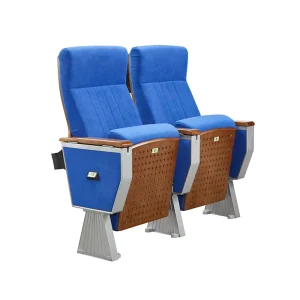 Modern Theater Auditorium Hall Fabric Chair School Use Foldable & Portable