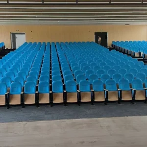 Modern Theater Church Auditorium Lecture Hall Metal Reclining Swivel Folding Table Seating Chair Commercial