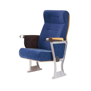 Modern Theater Furniture Auditorium Seat Movie Cinema Folding Chair with Writing Tablet for Church Use