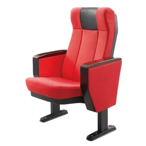 Modern Theater Furniture School Auditorium Chair with Writing Pad and Desk Durable Folding Seat