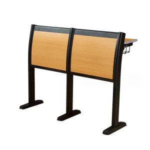 Modern Theater Furniture Wooden Folding Chair and Table for School and Commercial Use