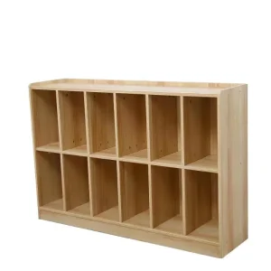 Modern Toy Cabinet Bookshelf Organizer Storage Bedroom Classroom Home Kids Display Bin Furniture Kindergarten Chest Bookcase Set