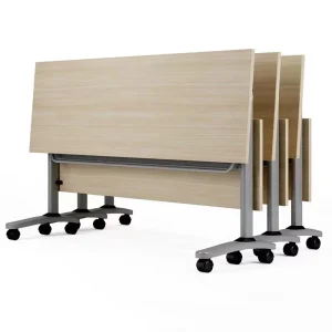 Modern Training Room Meeting Room Furniture Tutoring and Training Table for Students Conference Portable Folding Table 10 Set