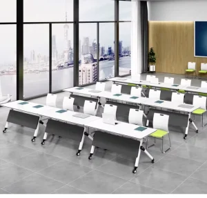 Modern Training Room Movable Metal Folding Training Table
